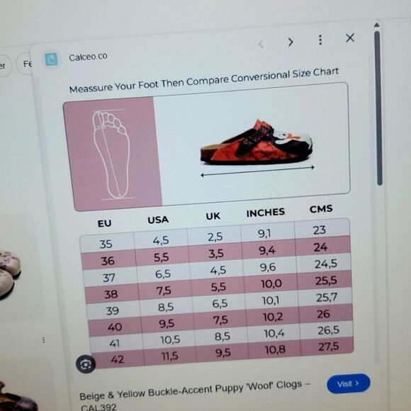 Calceo Clog - Size 39 - US Size 8.5 - Picture 7 of 7